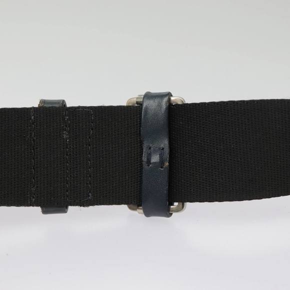 Christian Dior Trotter Canvas Shoulder Bag Navy Silver Auth bs19758 - Picture 15 of 16